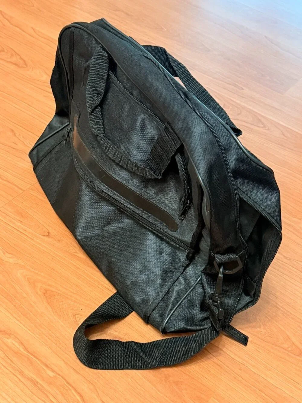 Calvin Klein Signature Logo Weekender Travel Bag - Black